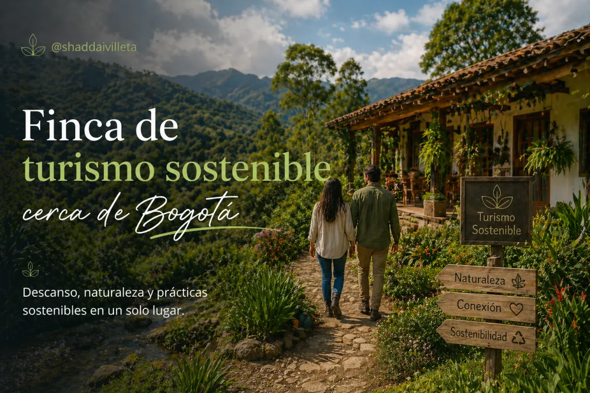 Finca de turismo sostenible cerca de Bogotá | Ecoturismo Villeta Cundinamarca