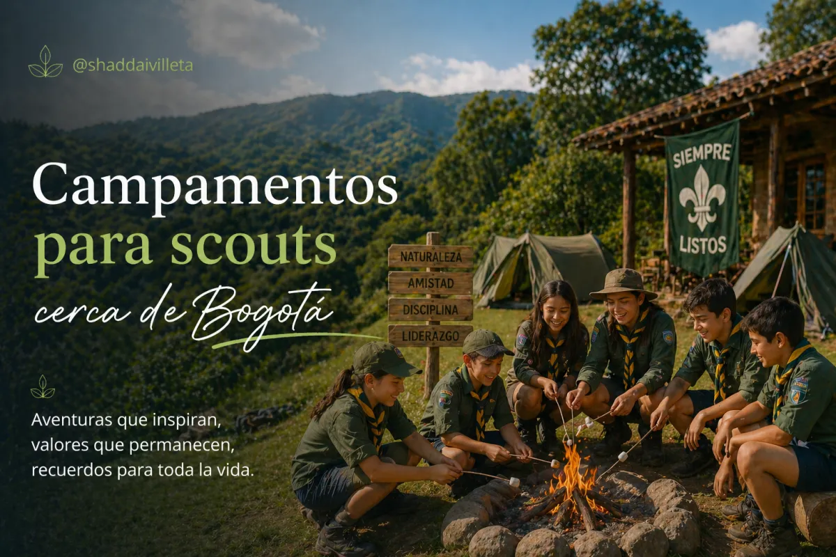 Campamentos para scouts cerca de Bogotá | Fincas y naturaleza Cundinamarca