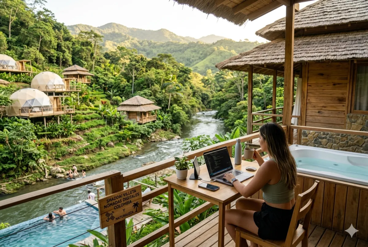 Nómadas digitales en Colombia: por qué la naturaleza lo convierte en el destino para quedarse