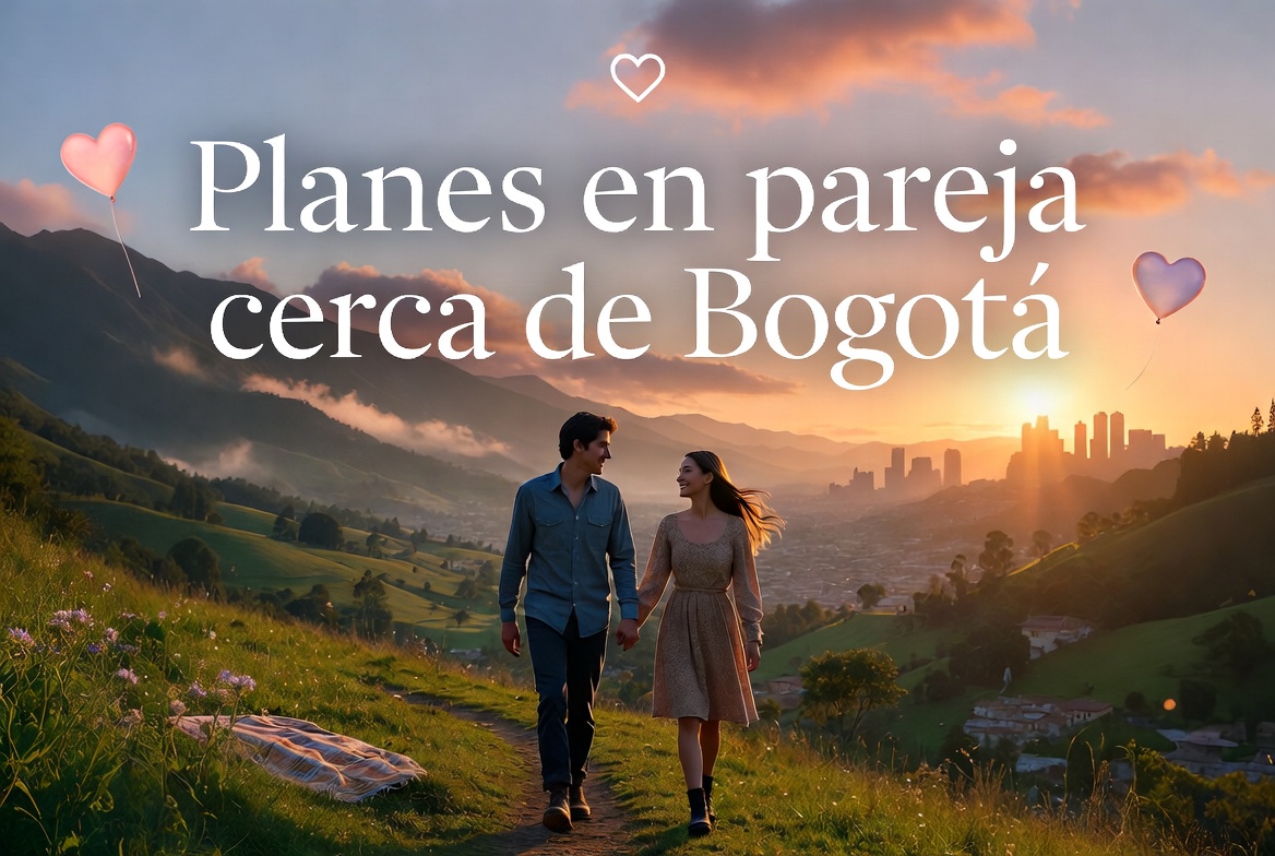 Planes en pareja cerca de Bogotá: el plan que eligen revela qué tipo de pareja son
