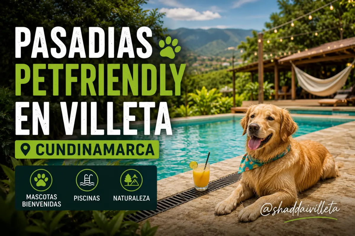 Pasadías pet friendly en Villeta, Cundinamarca: por qué el perro bogotano necesita Villeta más que cualquier otro destino