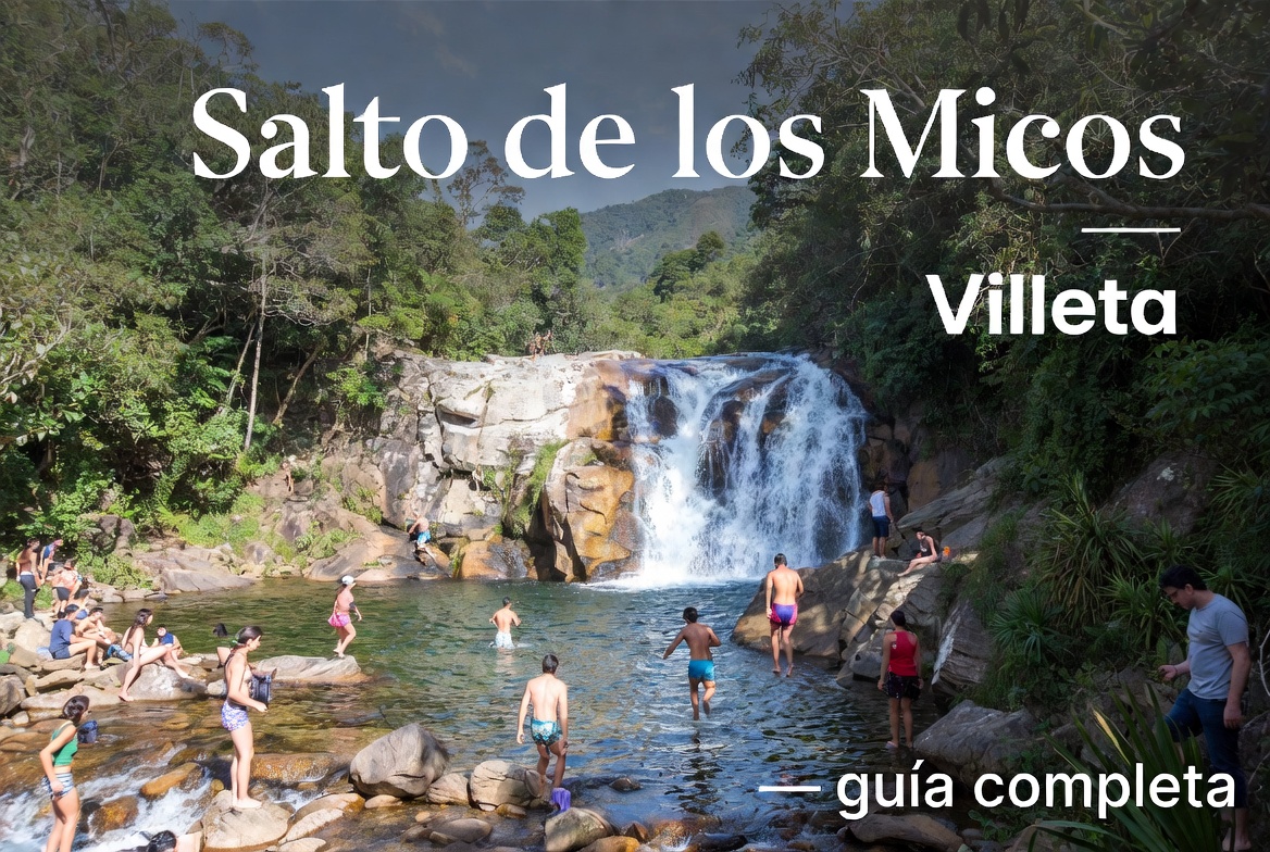 Salto de los Micos Villeta — Guía completa 2026: las 7 cascadas, cómo llegar y lo que nadie dice antes de ir