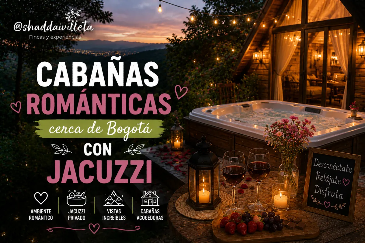 Cabañas románticas cerca de Bogotá con jacuzzi: la guía honesta de lo que la foto de Airbnb no muestra — y cómo verificar que la cabaña produce lo que promete