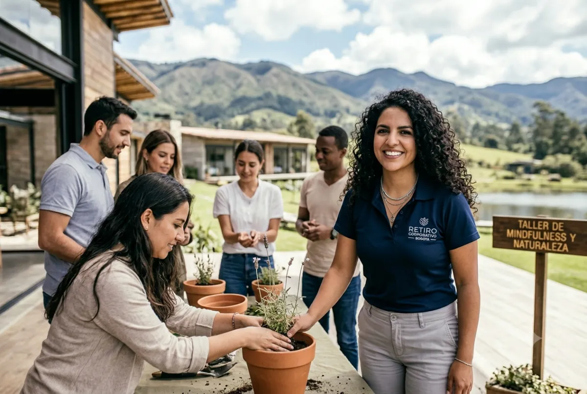 Plan de bienestar corporativo un día completo cerca de Bogotá: el día que prueba que el bienestar no es el slogan de la presentación de RRHH
