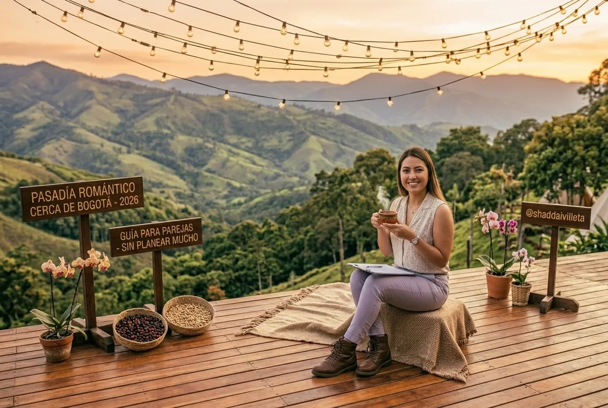 Pasadía romántica cerca de Bogotá en 2026: guía para parejas | Shaddai Villeta