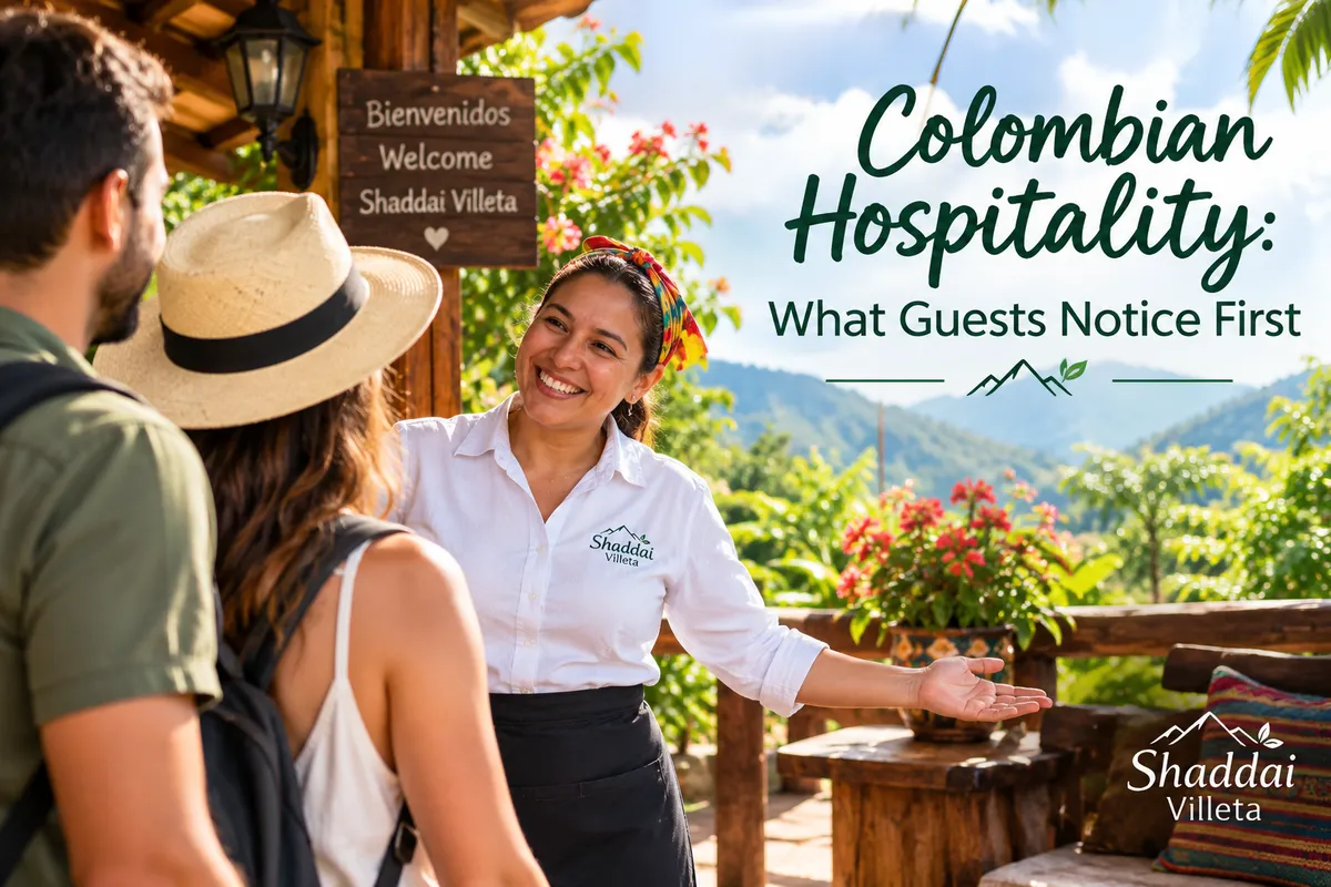Colombian Hospitality: What Guests Notice First