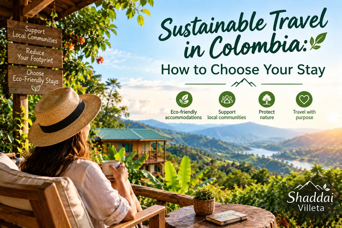 Sustainable Travel in Colombia: How to Choose Your Stay