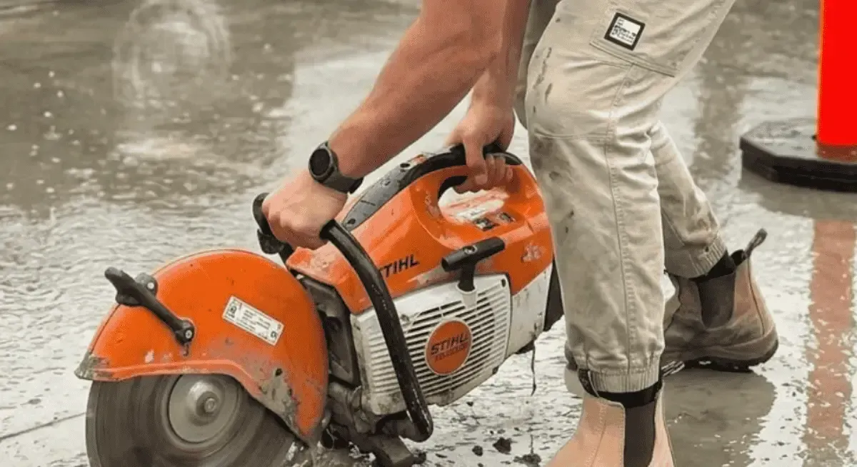 Emergency plumber attending a burst pipe callout at night in Erskine Park