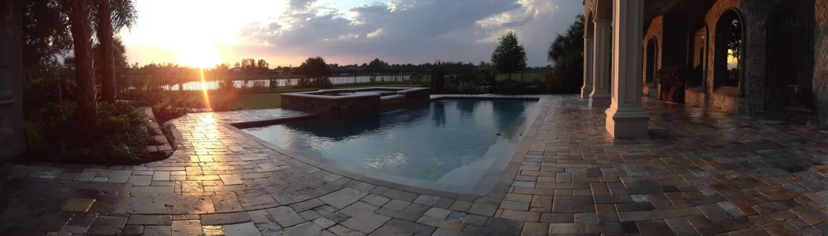 pea gravel epoxy flooring