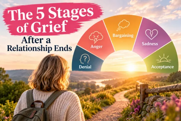 The 5 Stages of Grief After a Relationship Ends