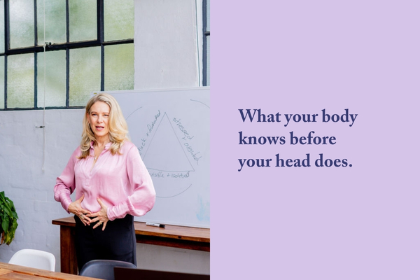 What your body knows before your head does