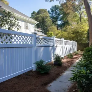 Vinyl Fence installation