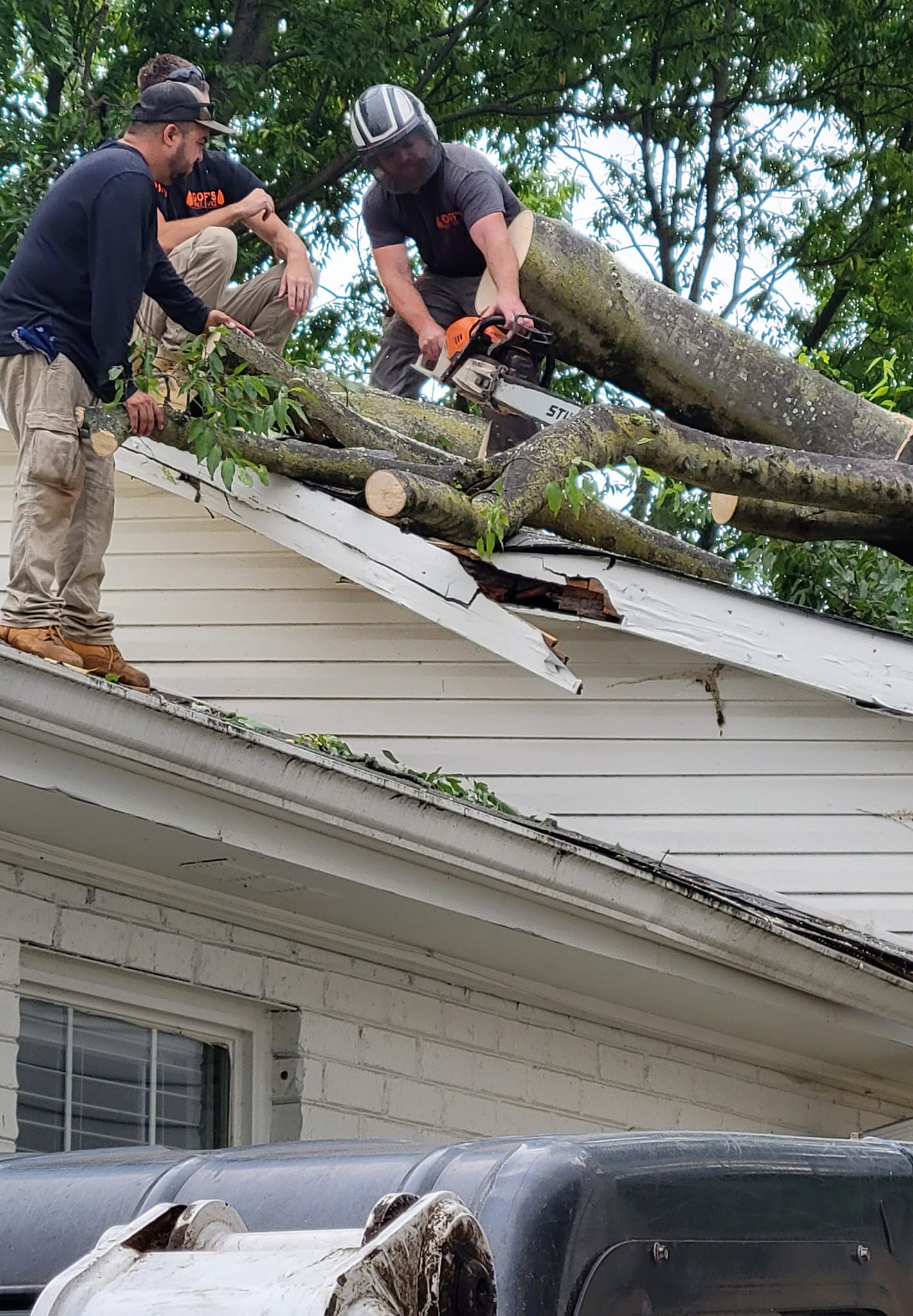 Goff’s Tree Service team providing reliable tree removal, land clearing, and emergency tree services in Murfreesboro TN