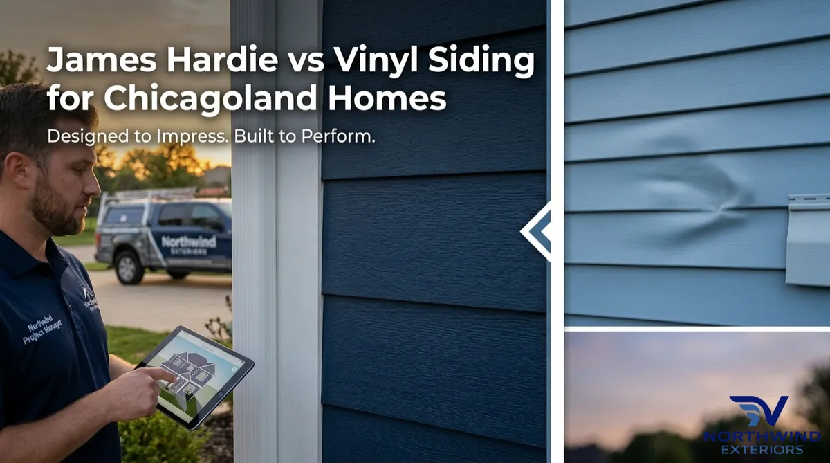 James Hardie vs Vinyl Siding for Chicagoland Homes