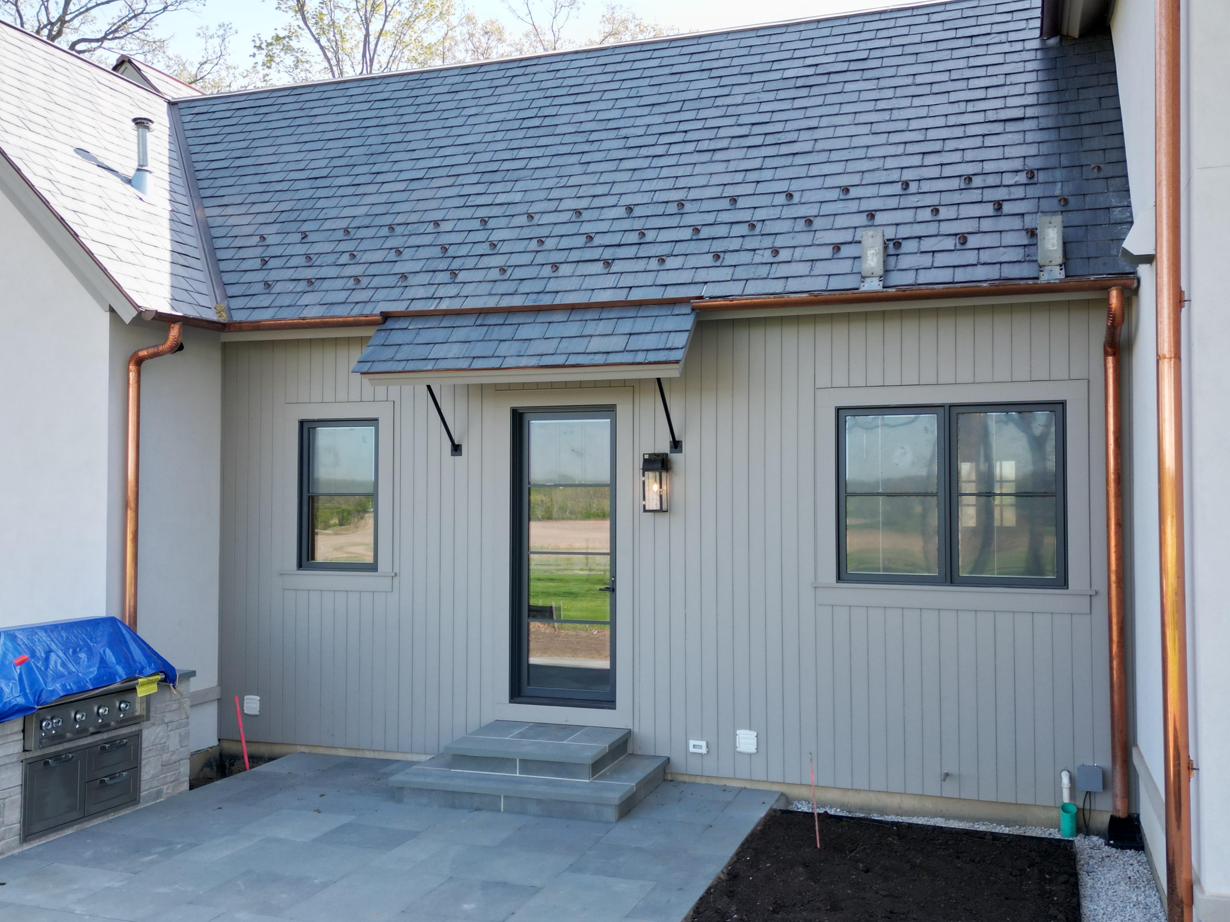 White Vinyl Window from Pella installed by Northwind Exteriors in Prospect Heights, IL.