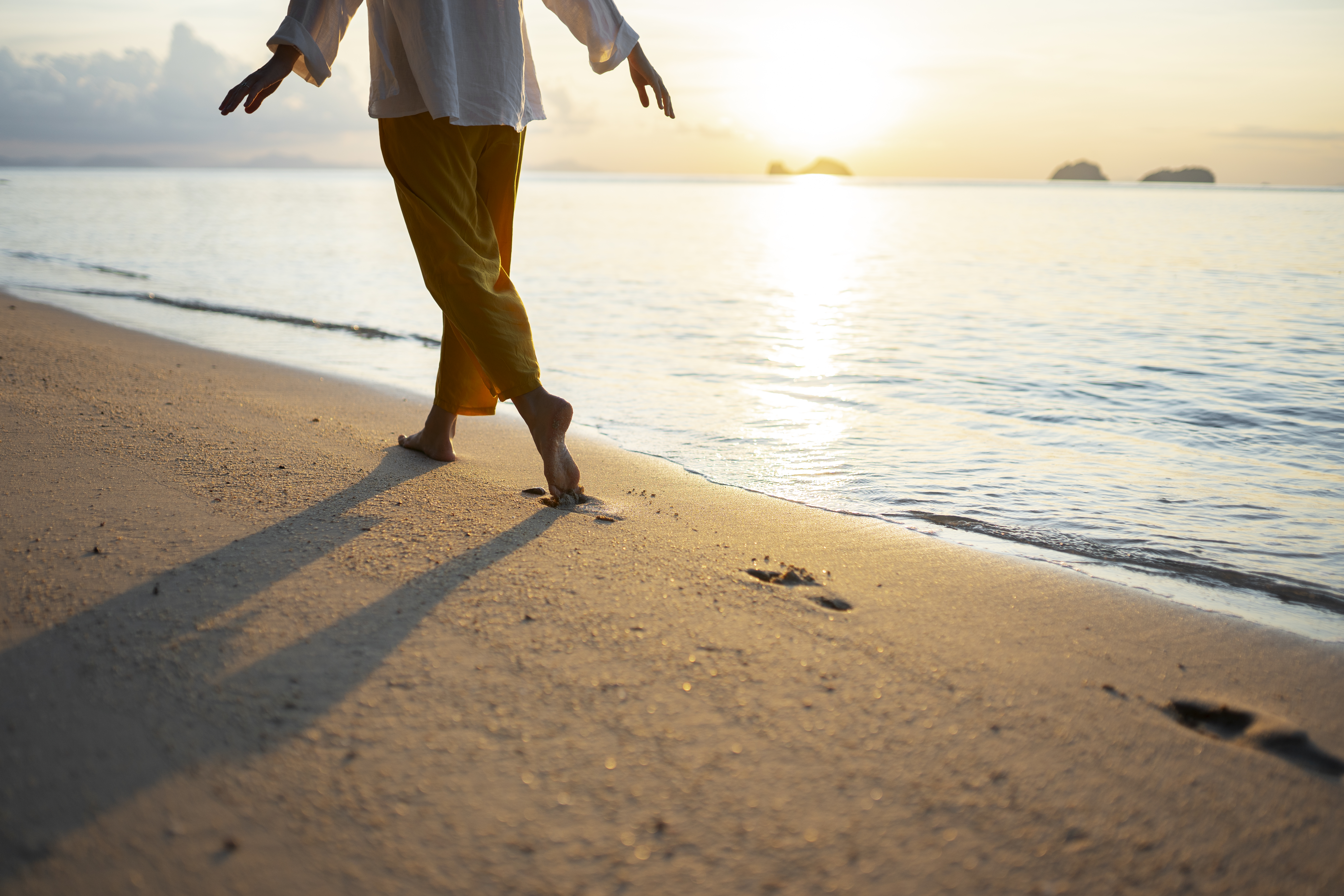 Beach Walk in Flagler County