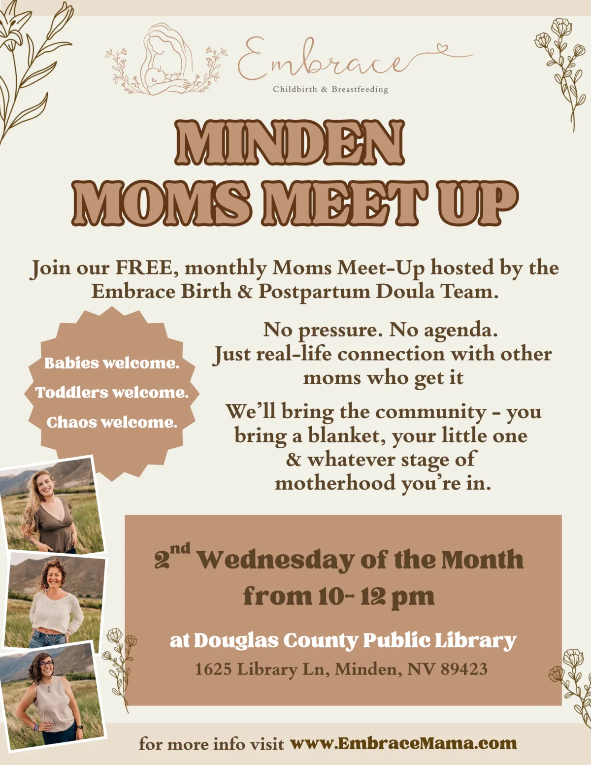 Moms Group In Minden NV