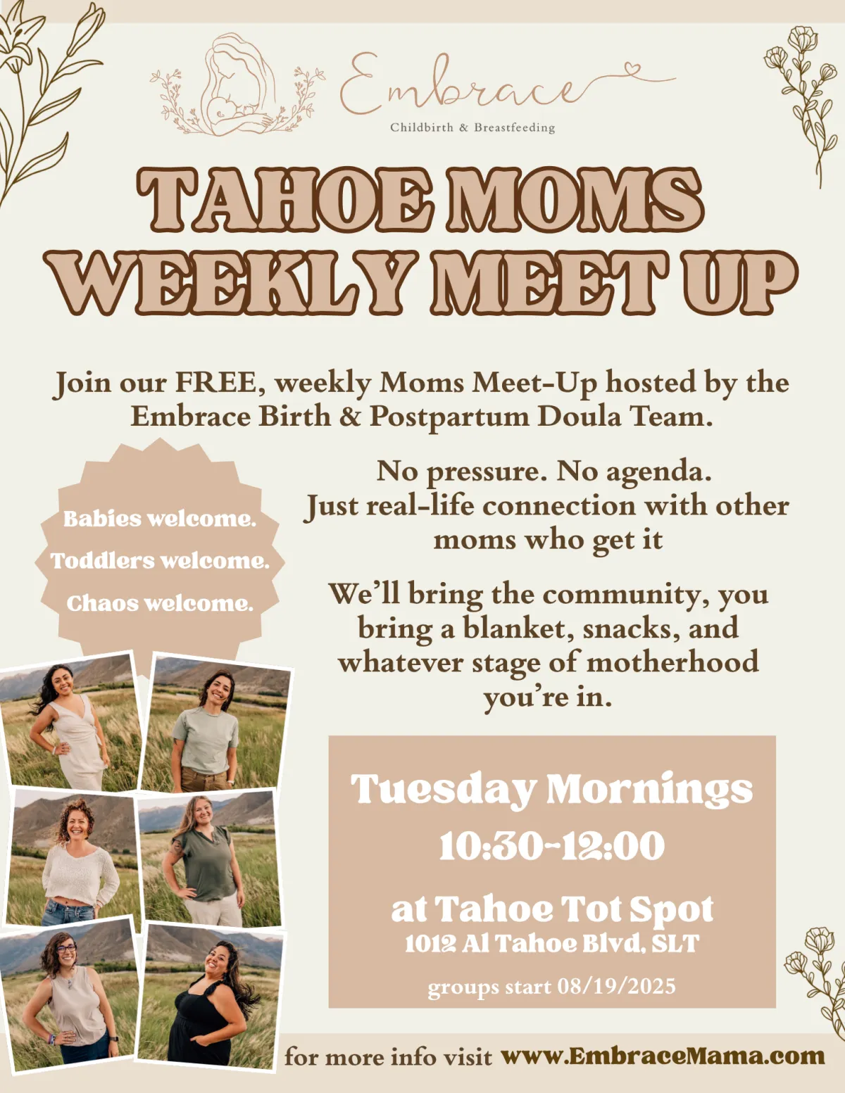 Weekly Support Group In South Lake Tahoe
