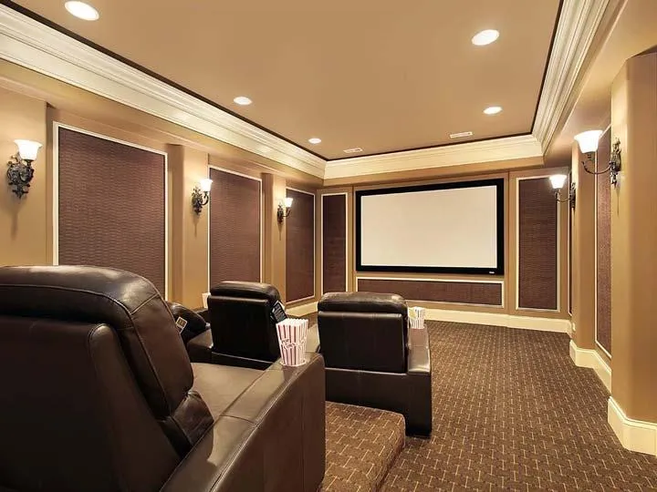 Home theater for Joe F. in League City, Texas