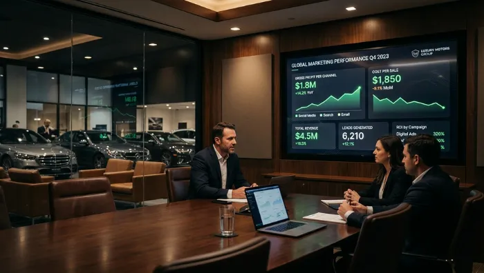 Dealership growth strategy showing marketing transformed into a profit engine through data and revenue-focused planning