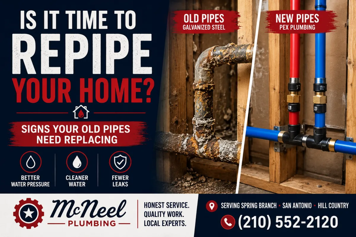 Signs You Need to Repipe Your Home