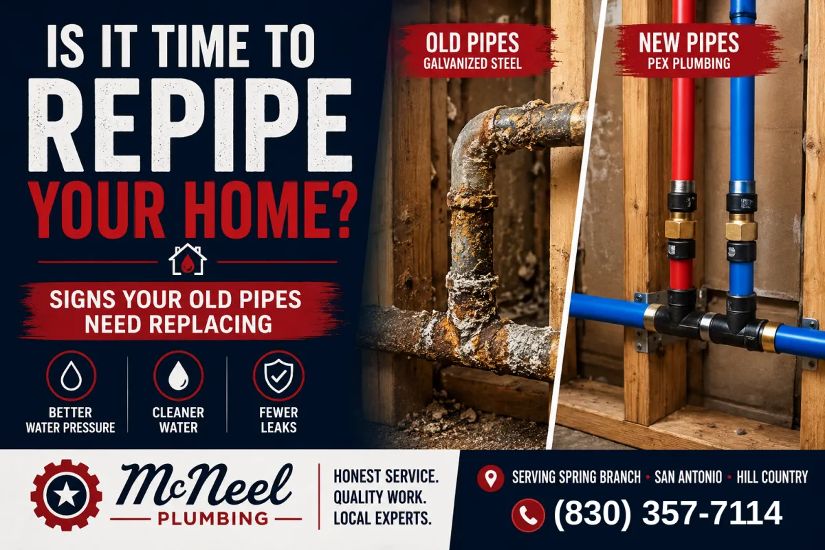 Signs You Need to Repipe Your Home
