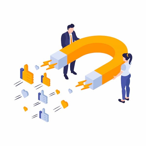 Attracting leads to your business like a magnet