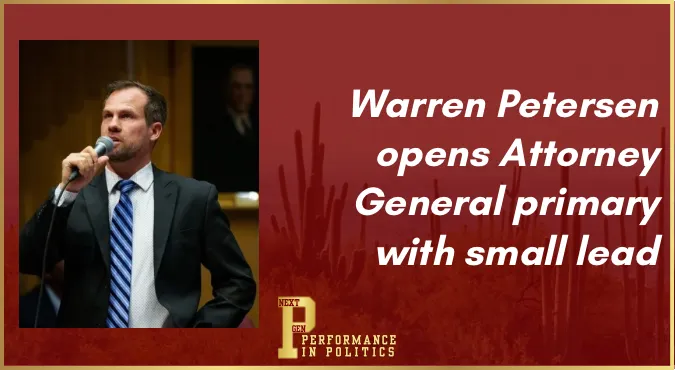 Petersen Holds a Narrow Early Edge