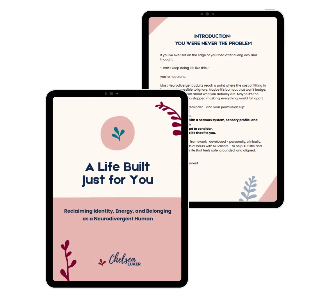 mockup of eBook 'A Life Built Just for You framework guide'