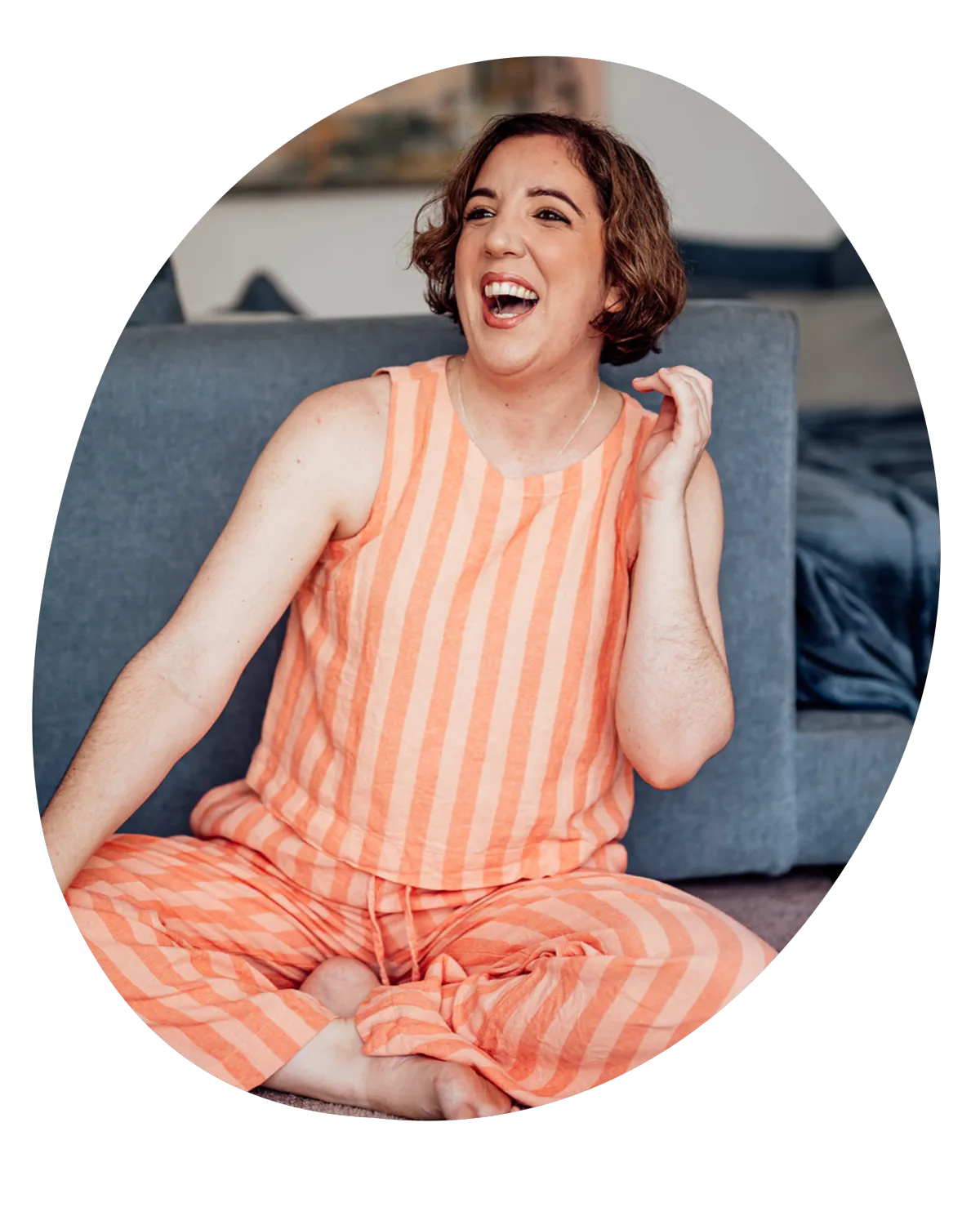 Chelsea Luker laughing