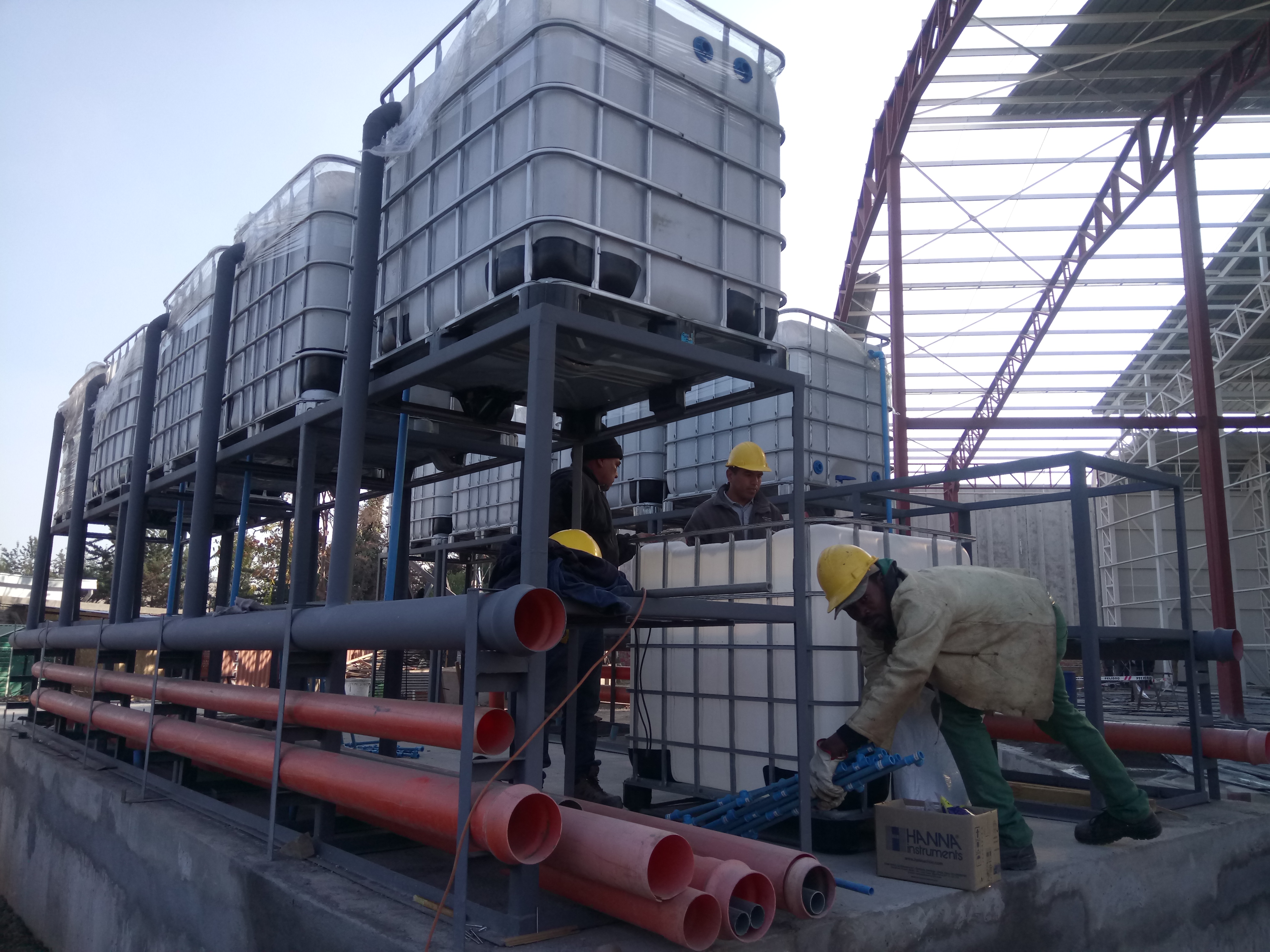 Planta de tratamiento industrial de BAYCO Ingeniería