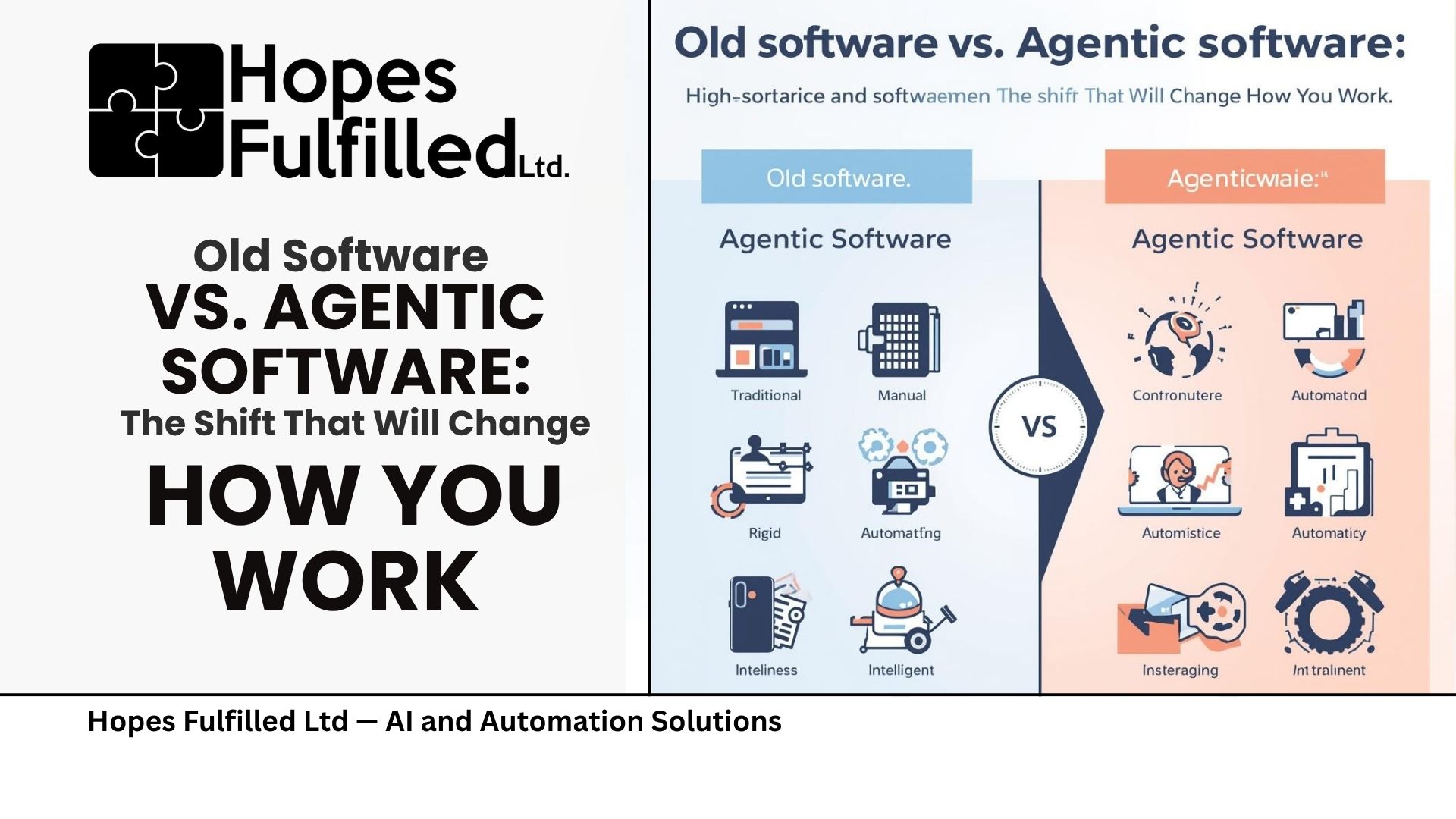 ⚙️ Old Software vs. Agentic Software: The Shift That Will Change How You Work