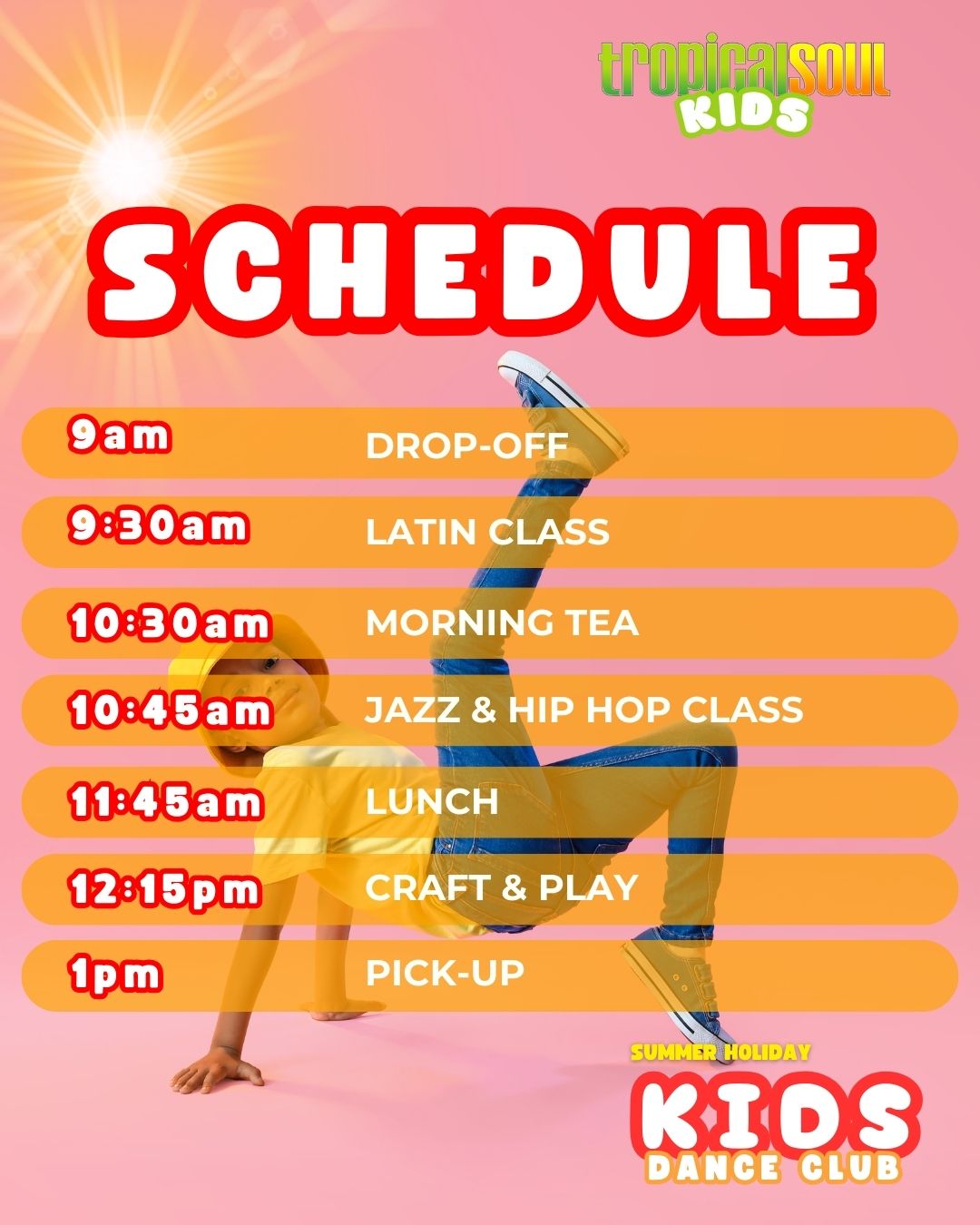 Kids Dance Summer Camp in Sydney Inner West