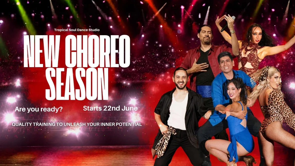 Choreography Latin dance routines