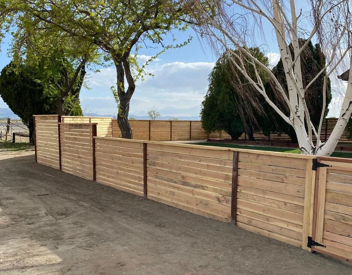 Backyard fencing installation Fernley NV