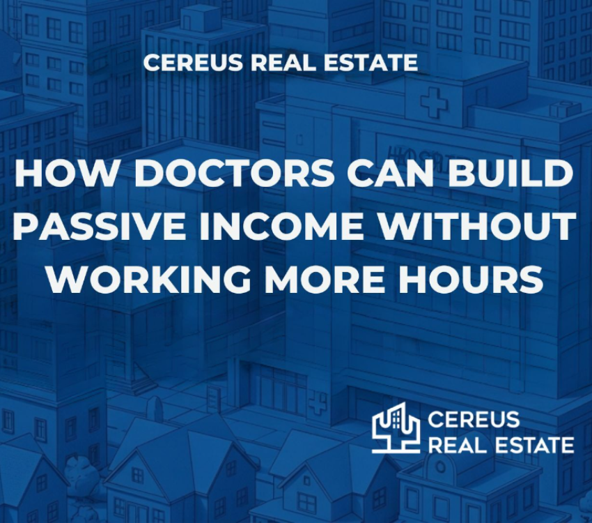 Physician building passive income through multifamily real estate investing without working more hours