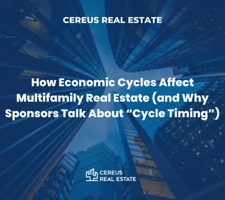 How Economic Cycles Affect Multifamily Real Estate (and Why Sponsors Talk About “Cycle Timing”)