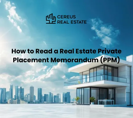 How to Read a Real Estate Private Placement Memorandum (PPM)