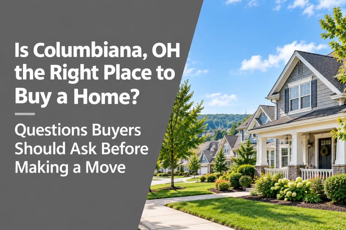Columbiana OH real estate homes and neighborhoods for home buyers