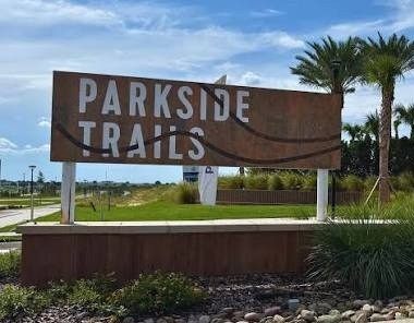 Parkside Trails Entrance