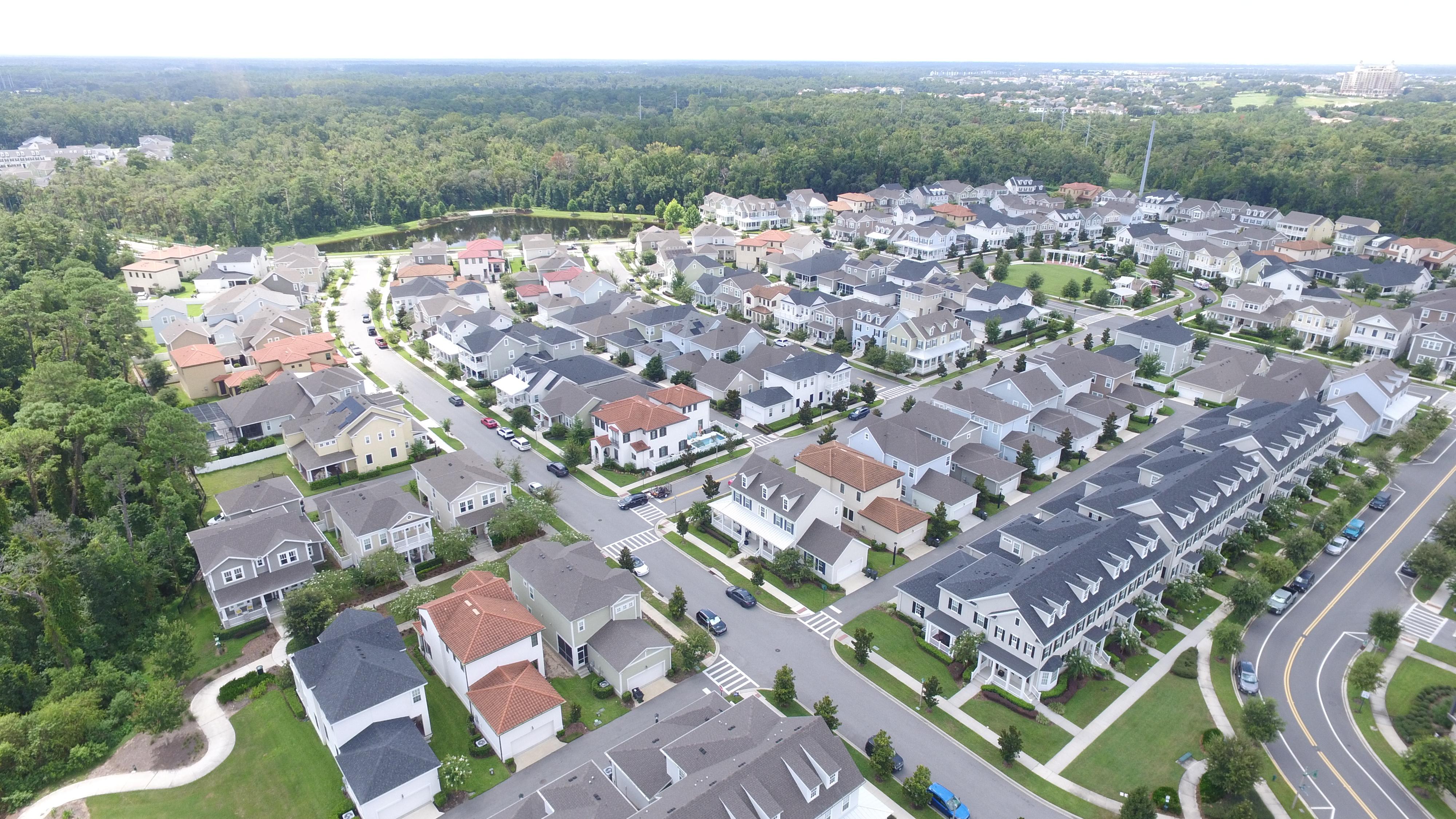 Celebration Island Village Aerial 