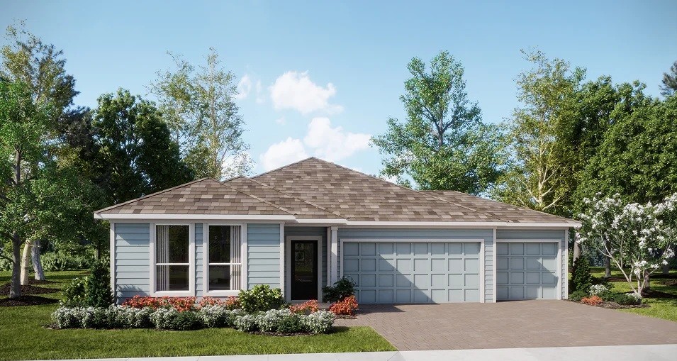 Walsh II 3 Car Garage Model Sanctuary at Wellness Ridge