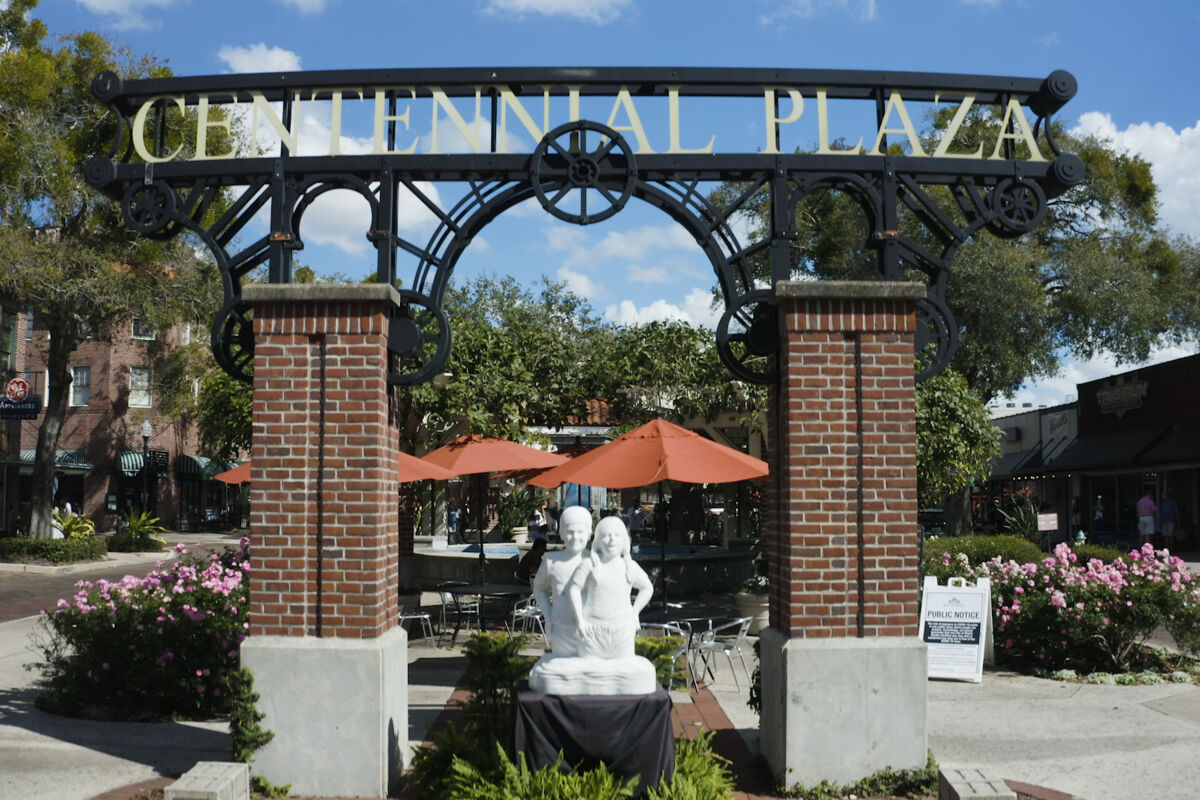 West Orange Trail with Shade for bicylist and walkers alike