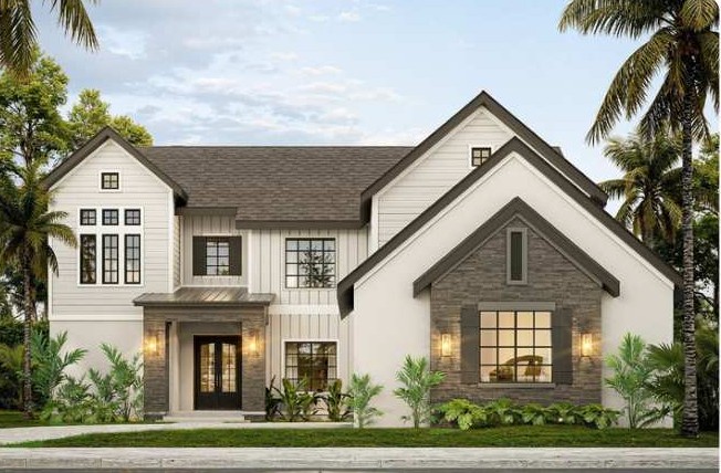 Oakshade French Farm Floorplan