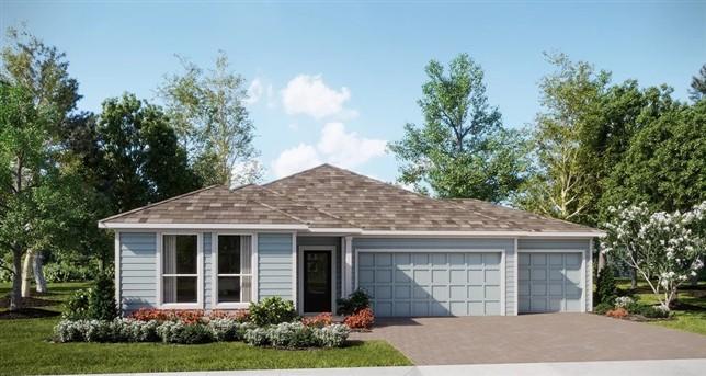 Walsh II 3 Car Garage Model Sanctuary at Wellness Ridge
