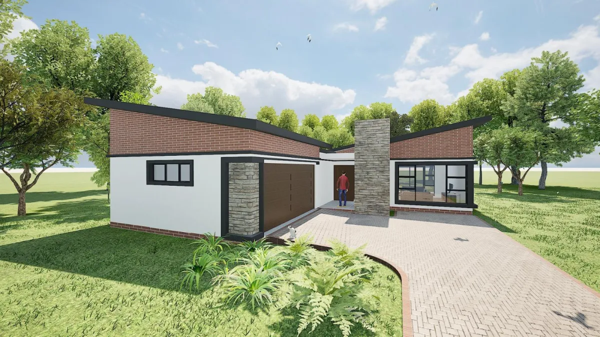 low angle photography of storey house