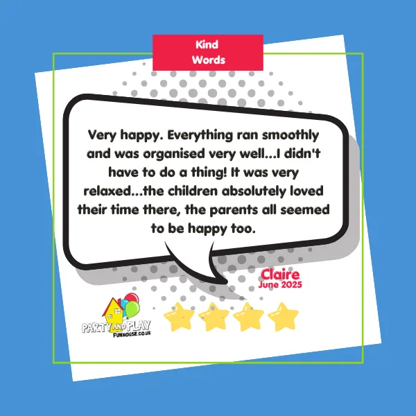 Customer Party Testimonial 1