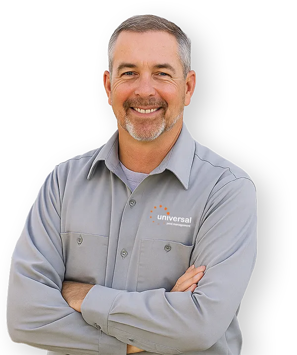Universal Pest Management pest control technician