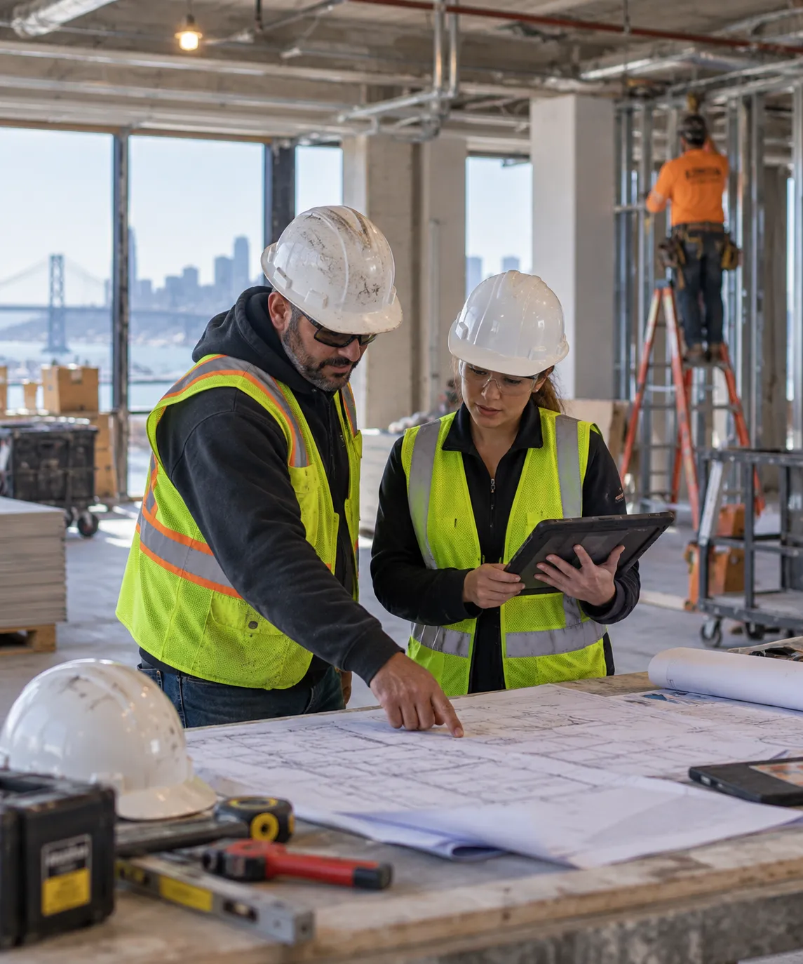 Commercial site consultation and project planning