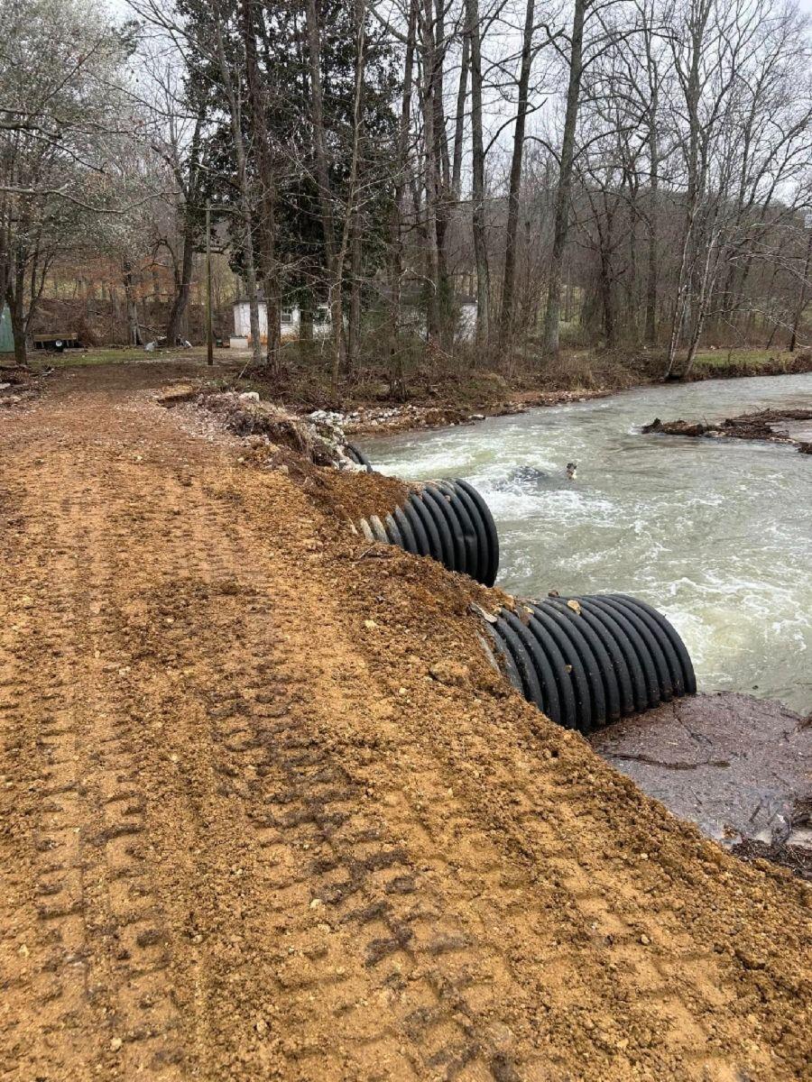 Drainage solution after